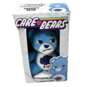 Care Bears Micro Plush Grumpy Bear Blue Stocking Stuffer Toy for Kid Box Damaged
